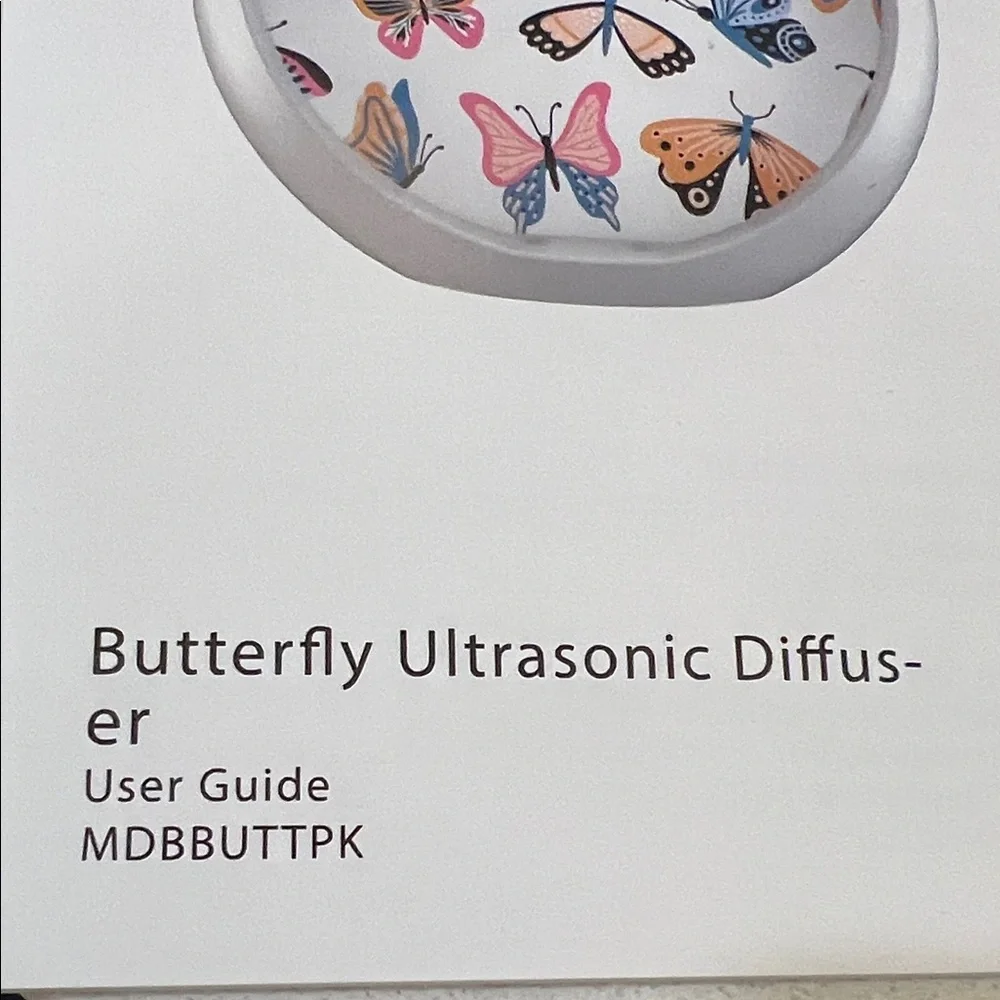 Mahli Butterfly Ultrasonic Diffuser. New with tag